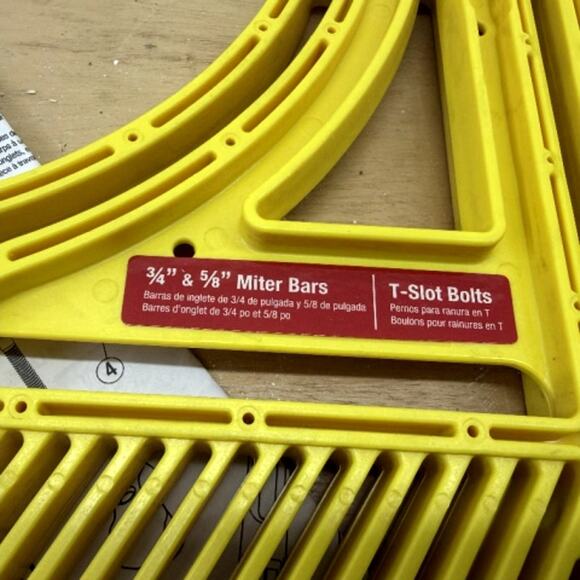 Miter-It FeatherBoard with 3/4" & 5/8" Miter Bars for Table Saw - New - Picture 6 of 6